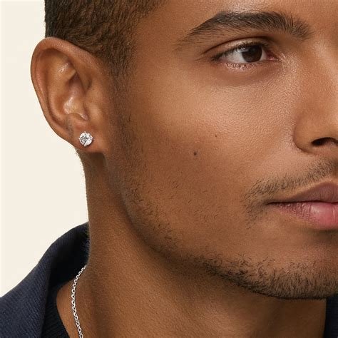 gucci men earings|gucci men's diamond stud earrings.